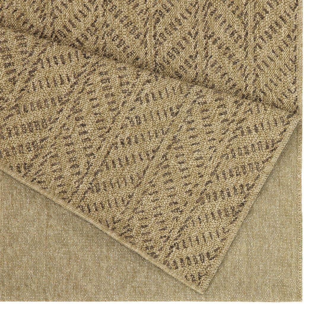 Earth - 7'10" X 10'3" Indoor, Outdoor Area Rug - Mocha, Natural - Furniture Home Direct