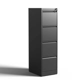 Steel Drawer Vertical File Cabinet With Lock For A4 Legal / Letter Size - Furniture Home Direct