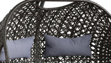 Vasant - Wicker Hanging Chair - Gray - Furniture Home Direct