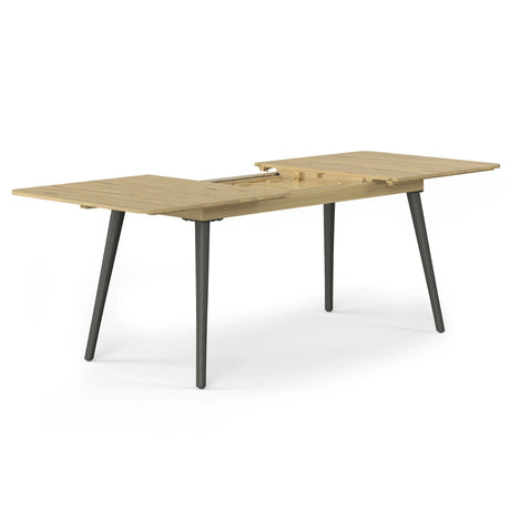 Beachside - Outdoor Extendable Dining Table - Light Teak - Furniture Home Direct