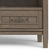 Lev - Low TV Stand - Smoky Brown - Furniture Home Direct