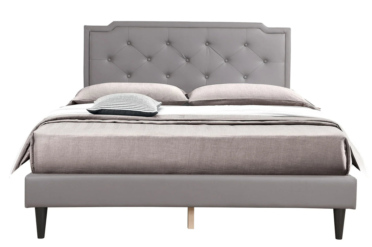 Button Tufted Bed Charming For Cozy Spaces - Furniture Home Direct