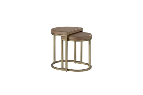 Nesting Tables - Light Brown - Furniture Home Direct