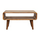 Solid Wood Open Media Unit - Furniture Home Direct