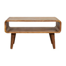 Solid Wood Open Media Unit - Furniture Home Direct