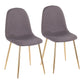 Pebble - Contemporary & Modern Design Chair (Set of 2) - Furniture Home Direct