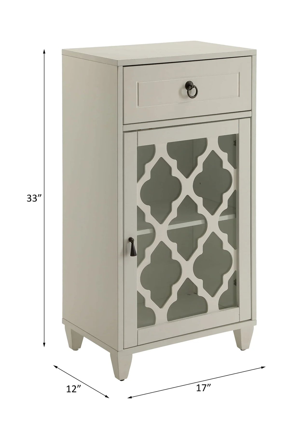 Ceara - Accent Table - White - Furniture Home Direct