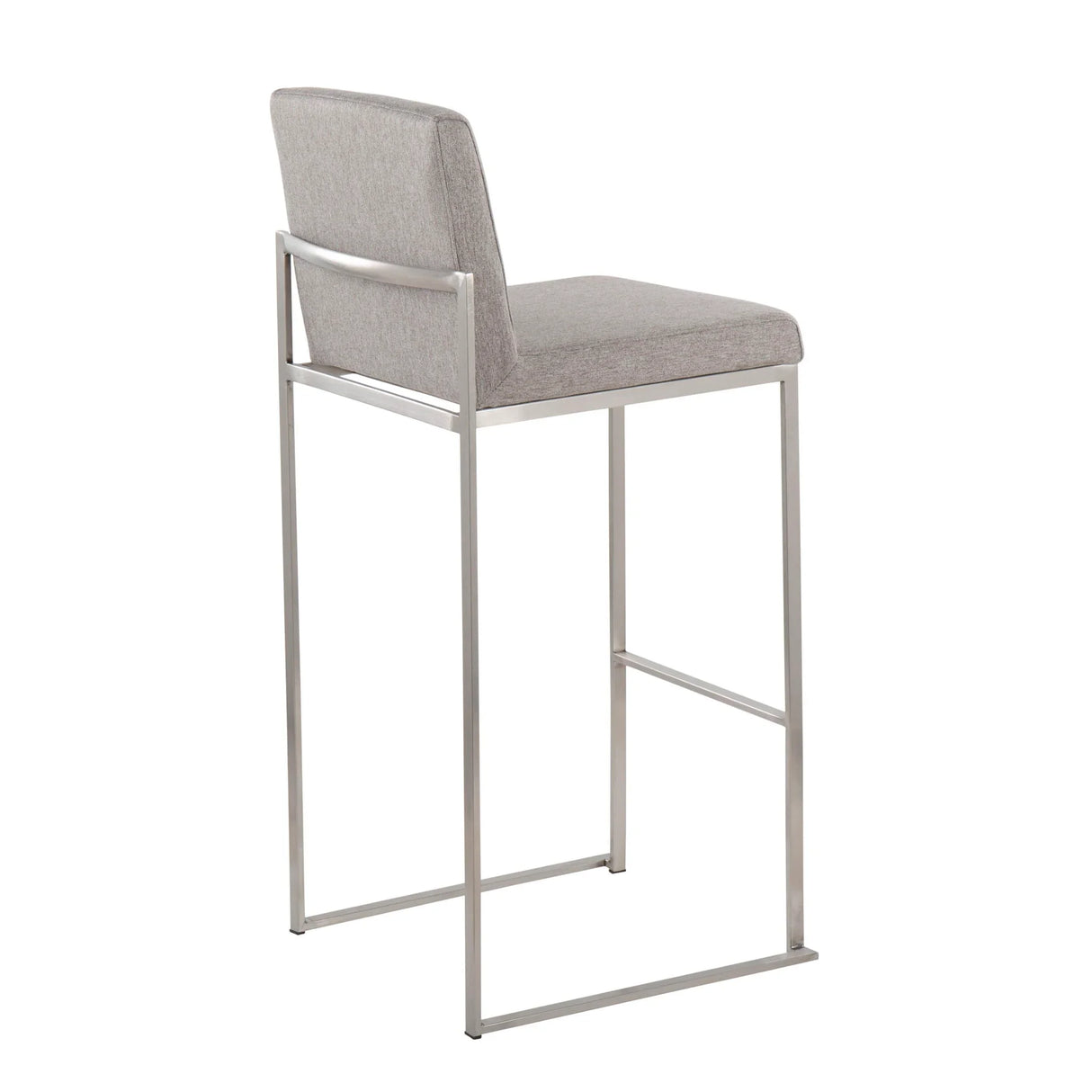 Fuji - Contemporary And Modern Elegance High Back Barstool - Furniture Home Direct