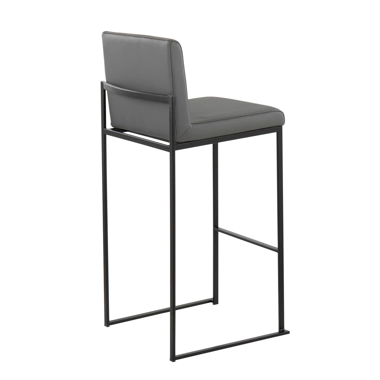 Fuji - Contemporary High Back Barstool Elegant Design - Furniture Home Direct