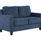 Horatio - Chenille 2 Seater Loveseat - Furniture Home Direct