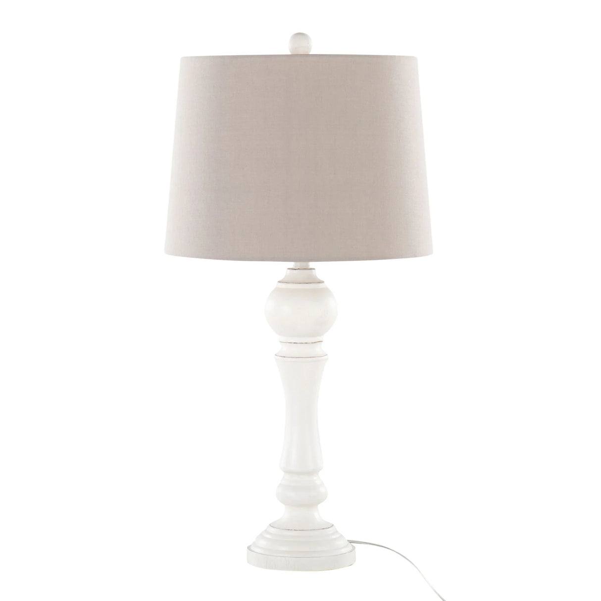 Winston - Farmhouse Poly Table Lamp (Set of 2) - Furniture Home Direct