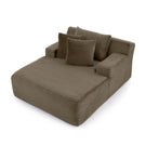 Modern Single Lazy Sofa Lounge Chair With High Density Foam - Furniture Home Direct