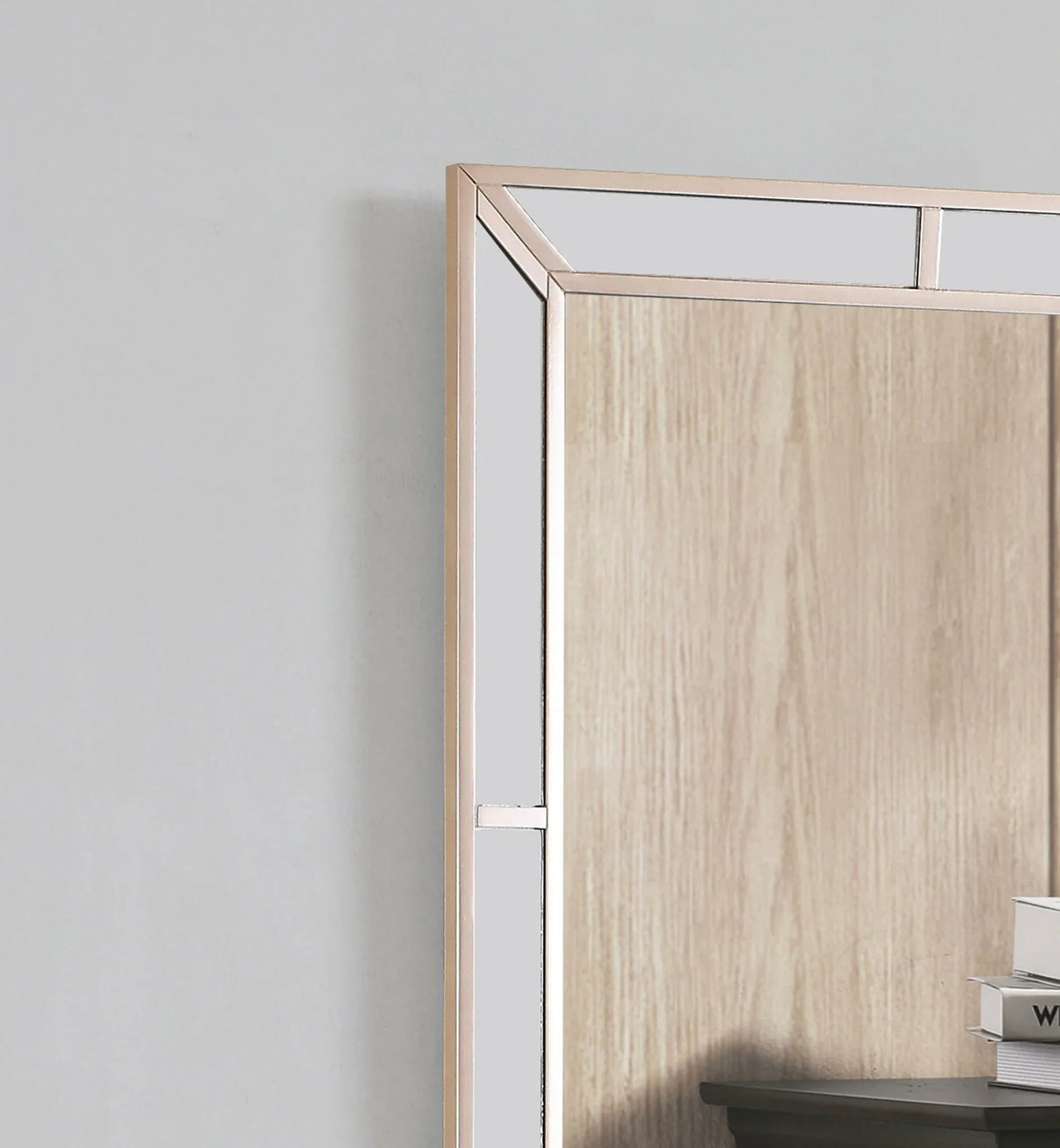 Elegant Contemporary Mirror - Furniture Home Direct