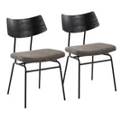 Walker - Mid Century Modern Chair (Set of 2) - Furniture Home Direct