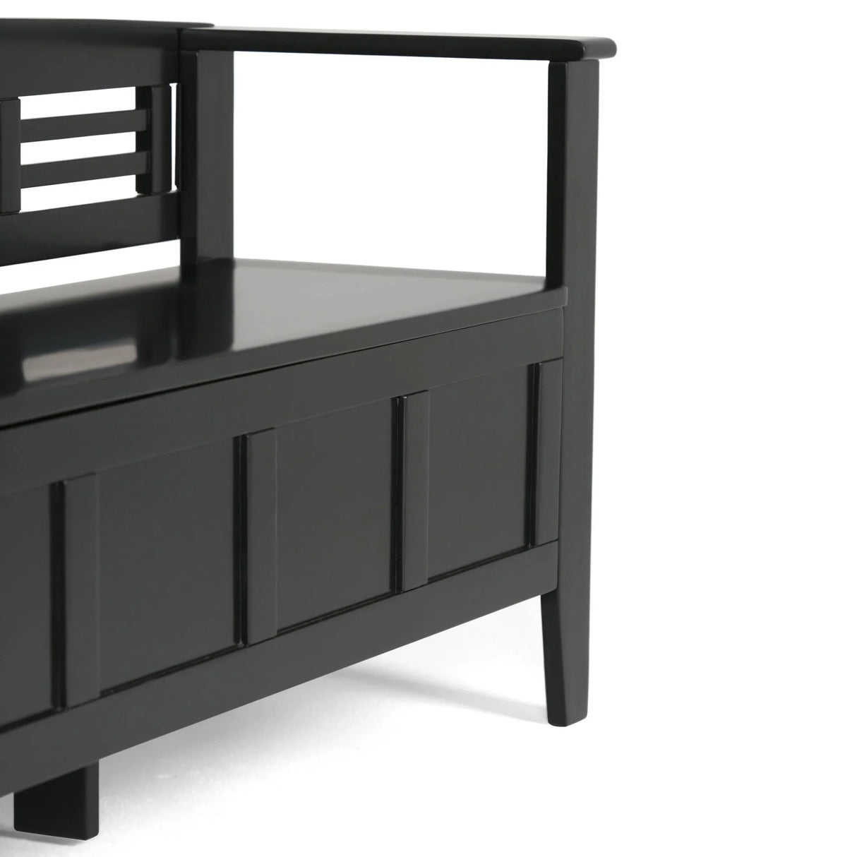 Adams - Entryway Storage Bench Handcrafted - Furniture Home Direct