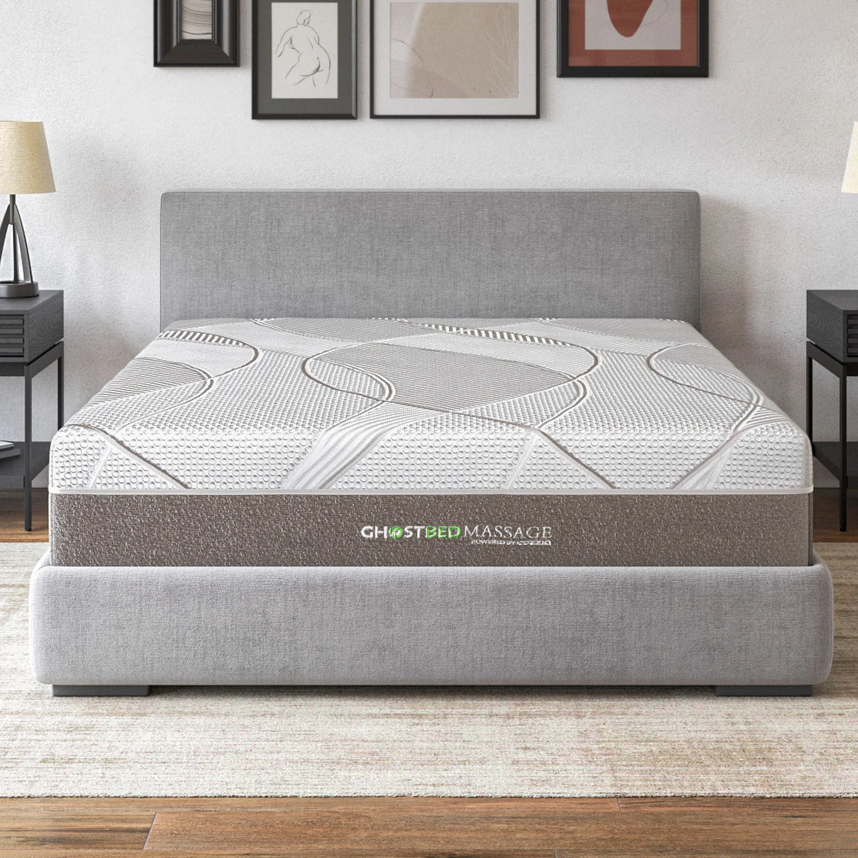 12" Profile Massage Mattress - Furniture Home Direct