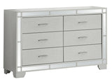 Madison - Dresser - Silver Champagne - Furniture Home Direct