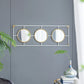 3 Mirror Piece Wall Mirror InRectangular Frame, Home Wall Decor For Bedroom Living Room - Furniture Home Direct