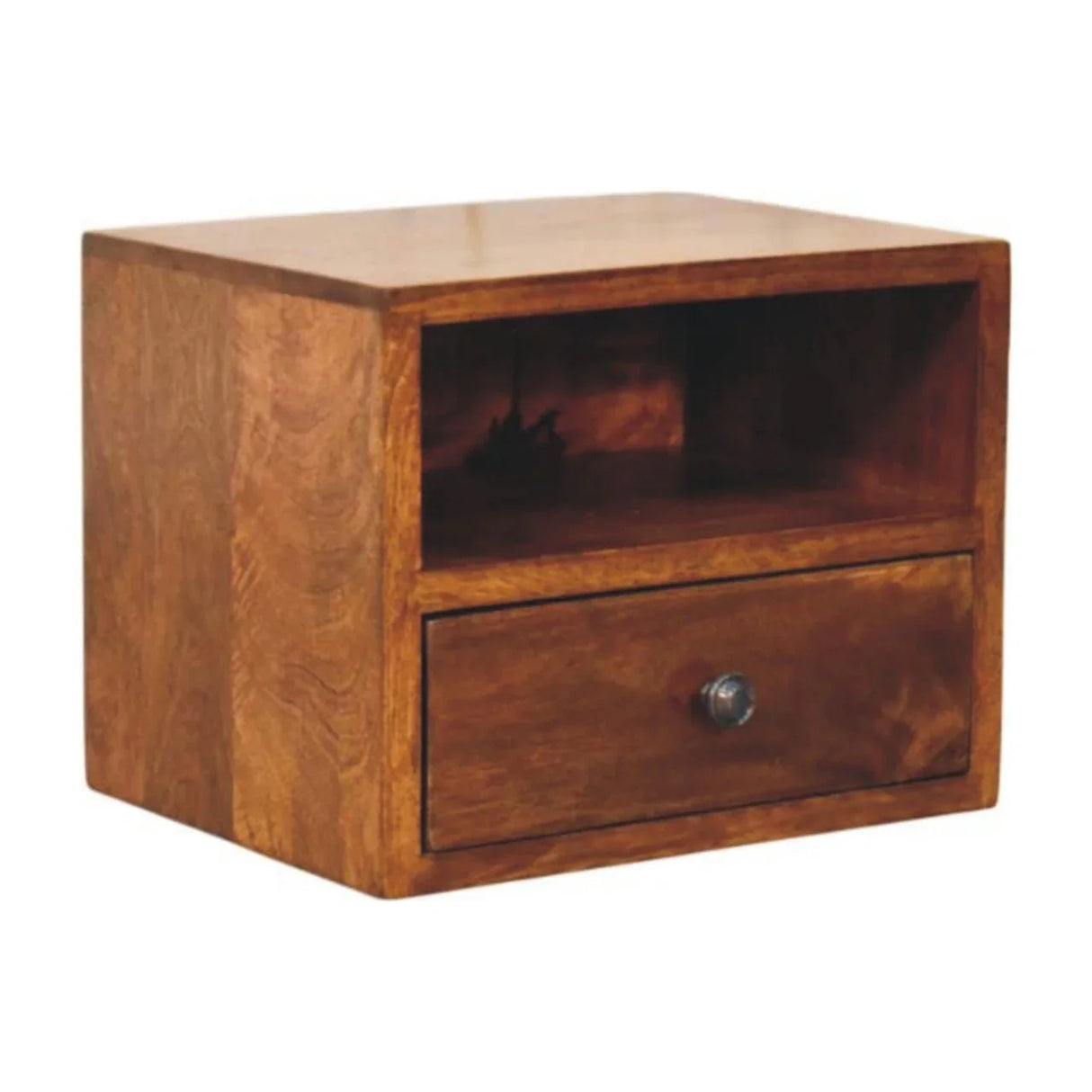 Solis - 1 Drawer Wall Mounted Nightstand - Furniture Home Direct