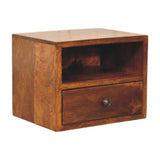 Solis - 1 Drawer Wall Mounted Nightstand - Furniture Home Direct