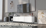 Modern Stylish Extendabletv Stand TV Cabinet For 80" TV - Furniture Home Direct