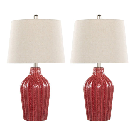 Rockwell - Contemporary Table Lamp (Set of 2) - Furniture Home Direct