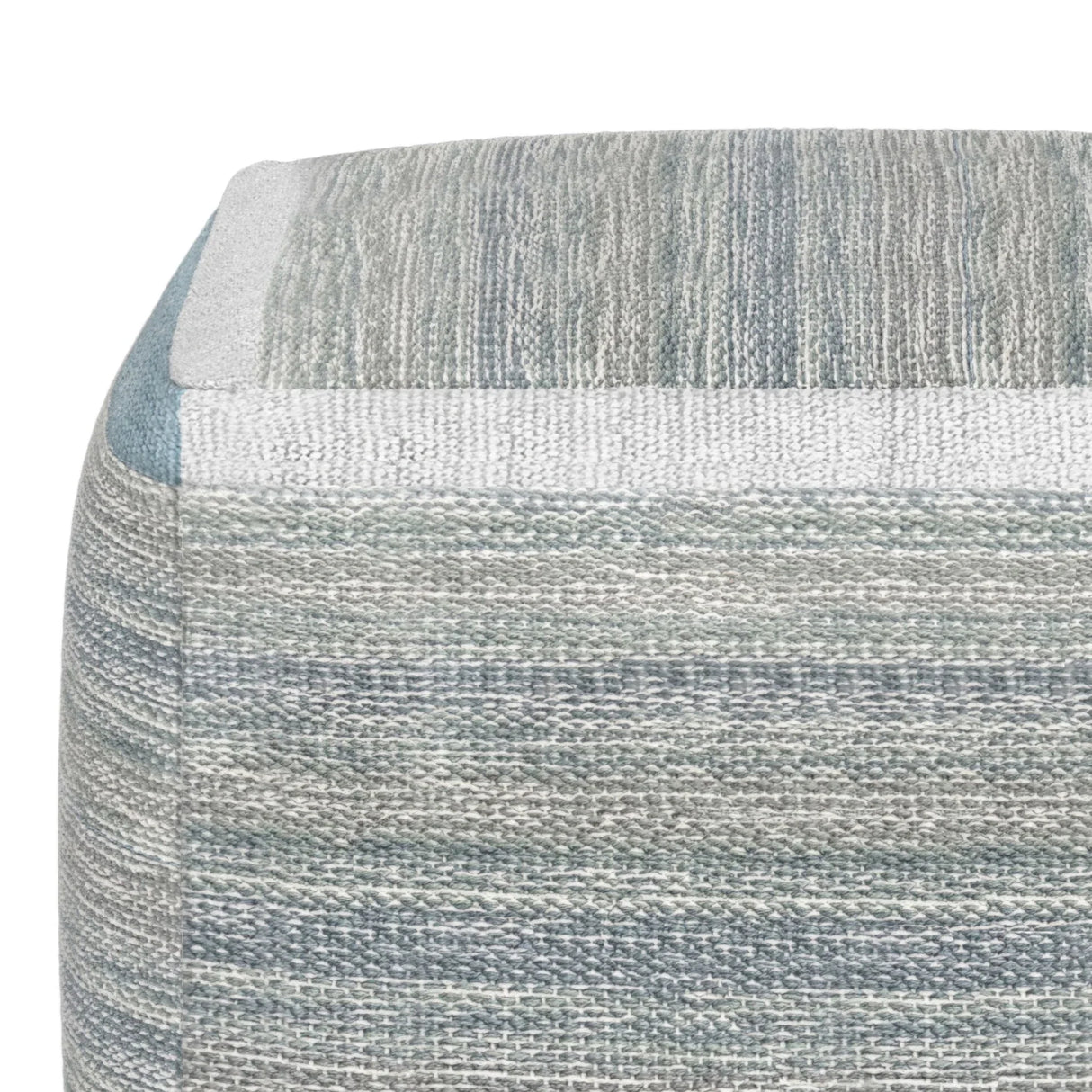 Naya - Upholstered Cube Pouf - Furniture Home Direct