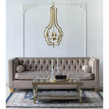 Living Room Bundle - Large Chair + Pendant Light + Side Table - Furniture Home Direct