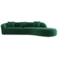 Elijah - Japandi Style Curvy Sectional Sofa - Furniture Home Direct