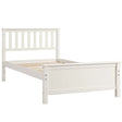Platform Bed With Headboard, Footboard And Wood Slat Support - Furniture Home Direct