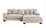 Luxe - Oversized 2 Piece Sectional Couches For Living Room, L Shaped Sofa With Chaise - Furniture Home Direct