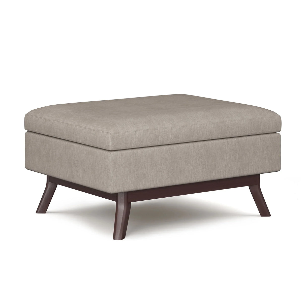 Owen - Upholstered Rectangular Storage Ottoman - Furniture Home Direct