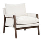Mid-Century Modern Velvet Accent Chair, Leisure Chair With Solid Wood And Thick Seat Cushion For Living Room, Bedroom, Studio - Furniture Home Direct