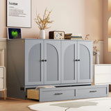 Murphy Bed With Large Drawers - Furniture Home Direct