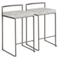 Fuji - Industrial Stackable Counter Stool Elegant Design - Furniture Home Direct