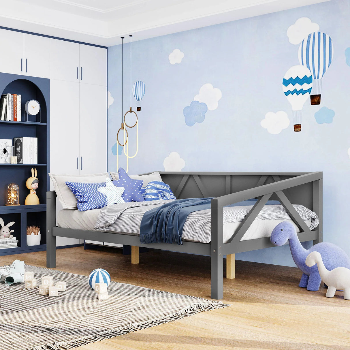Elegant Design Daybed With Slat Support - Furniture Home Direct
