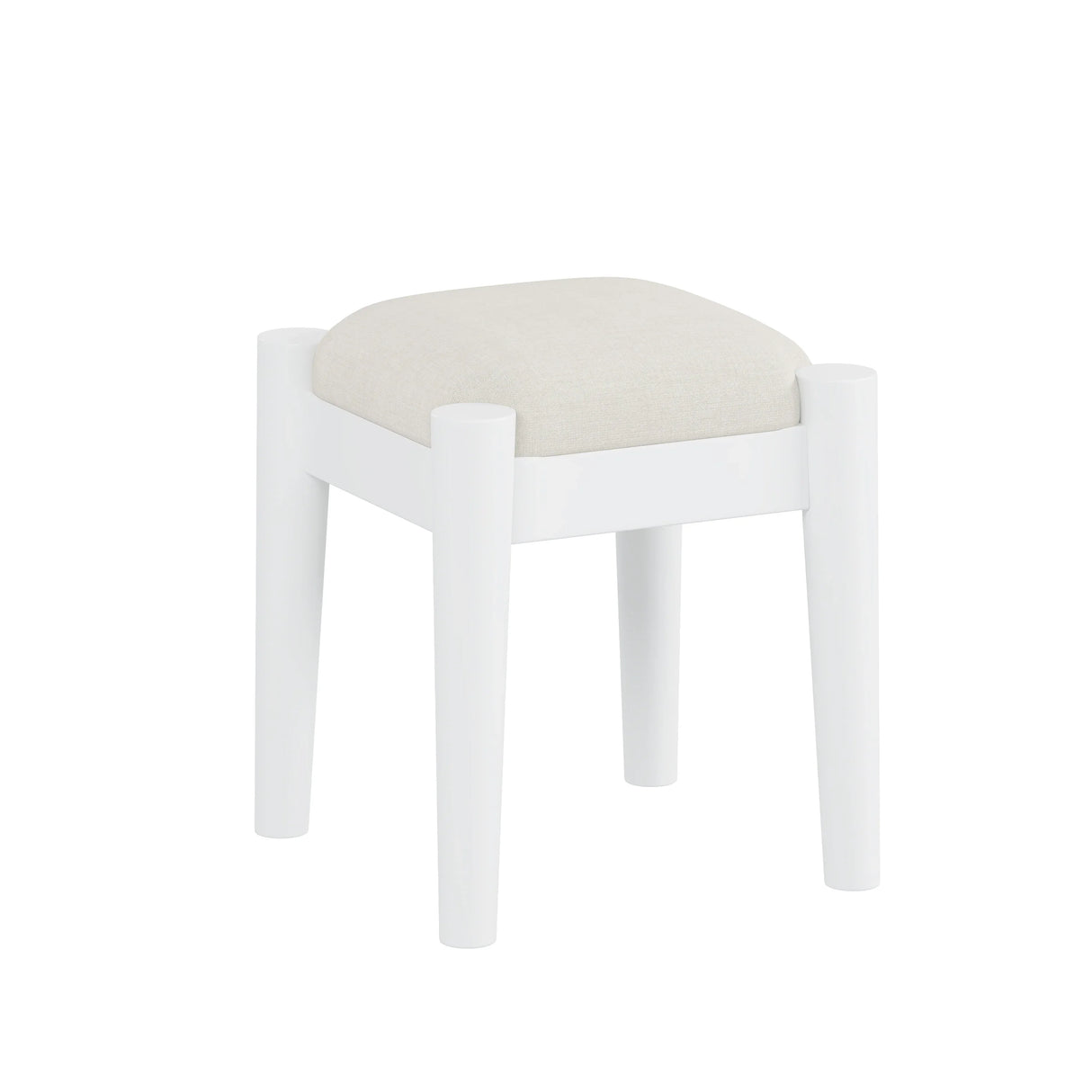 Vanity Desk Bohemian Retro Wood Makeup Station White - Furniture Home Direct