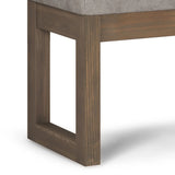 Milltown - Upholstered Ottoman Bench - Furniture Home Direct