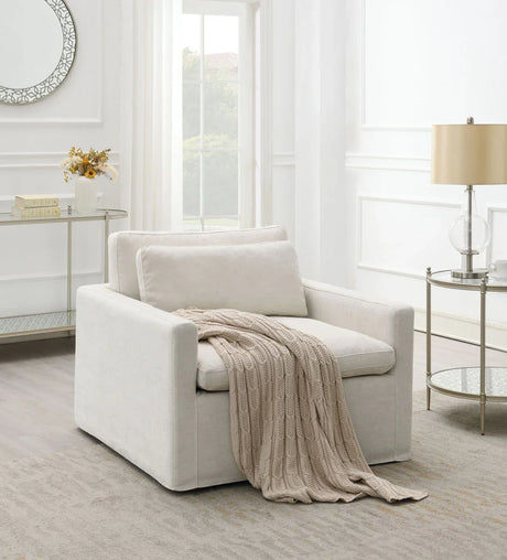 Naveen - Swivel Chair With 1 Toss Pillow - Furniture Home Direct