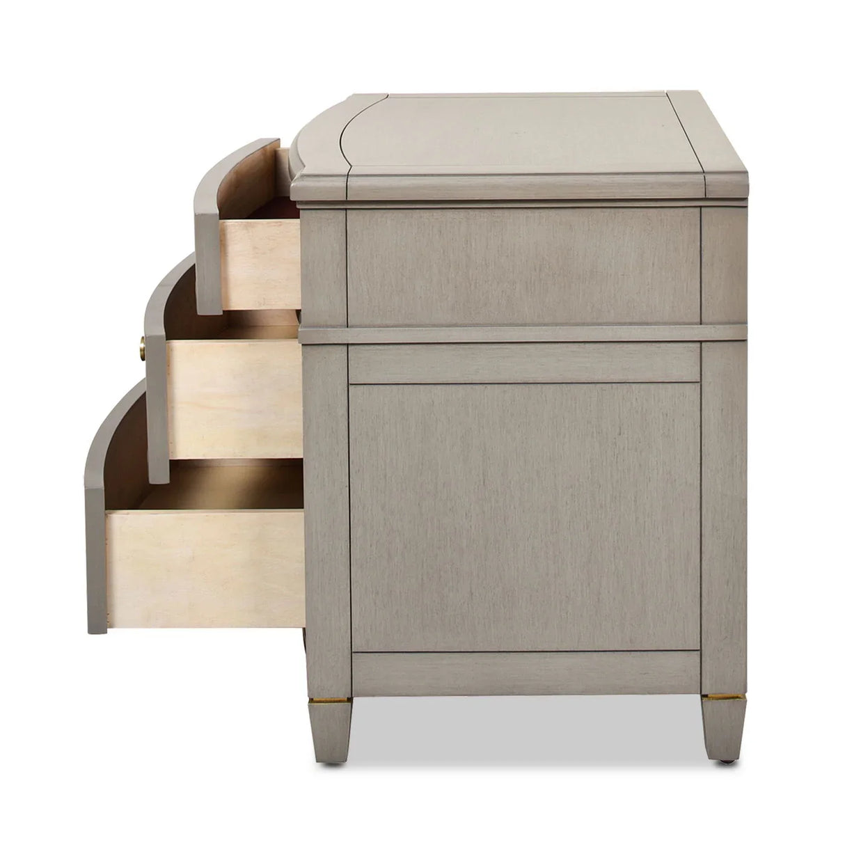 Dauphin - 3 Drawer Accent End Table - Furniture Home Direct