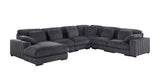 Nadine - Corduroy Modular Corner Sectional Sofa With Left Facing Chaise - Furniture Home Direct