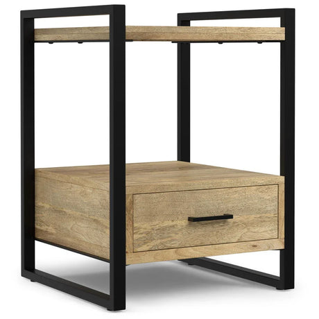 Riverside - Bedside Table - Natural - Furniture Home Direct