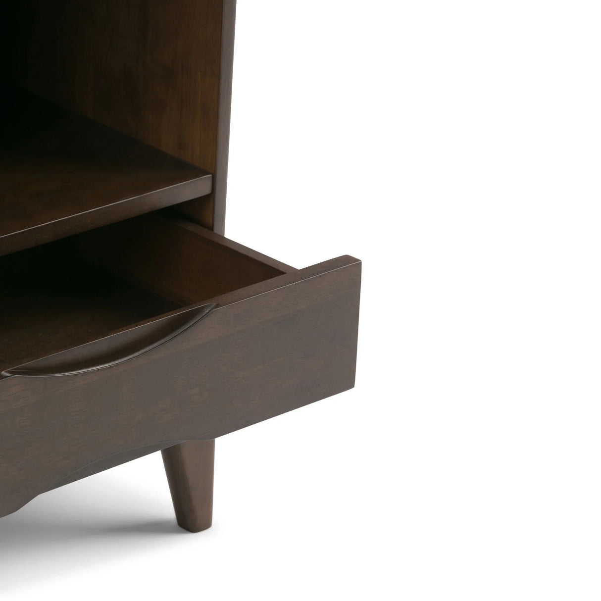 Harper - Bookcase With Storage - Walnut Brown - Furniture Home Direct