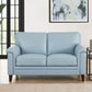 Westcott - Leather Loveseat - Furniture Home Direct
