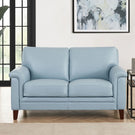 Westcott - Leather Loveseat - Furniture Home Direct