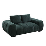 Ferrand - 2 Piece Living Room Sofa & Loveseat Set - Green - Furniture Home Direct