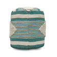 Diamond - Handcrafted Cylindrical Pouf - Furniture Home Direct