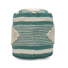 Diamond - Handcrafted Cylindrical Pouf - Furniture Home Direct