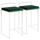 Fuji - Simple Elegance, Contemporary Stackable Counter Stool - Furniture Home Direct