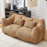 Comfortable Dual Beanbag Chair With High Resilience Foam Core For 2 People - Furniture Home Direct